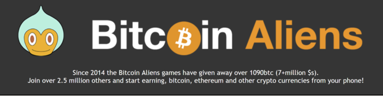 bitcoin alien faucet