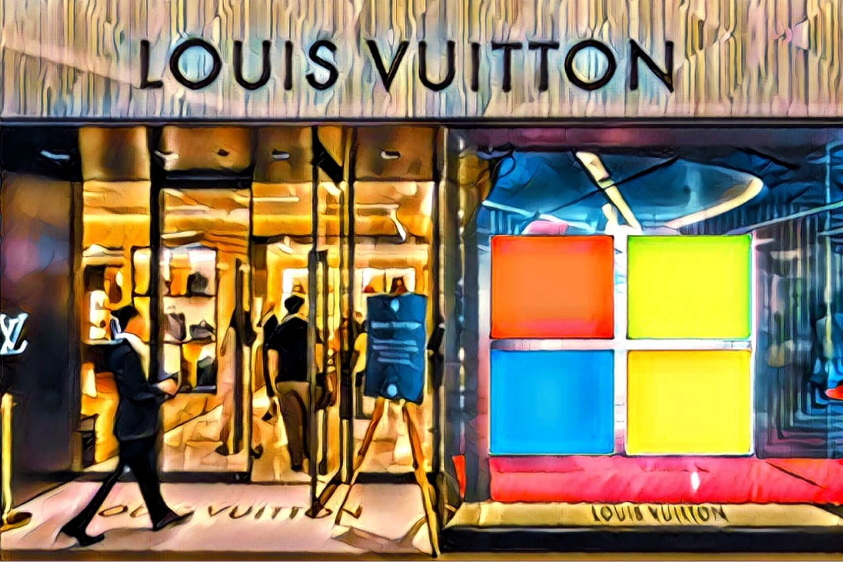 Blockchain Aura: Louis Vuitton apre alla concorrenza - The